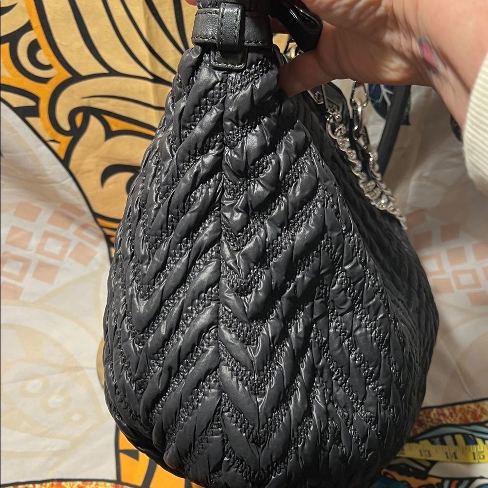 Coach Madison Quilted Chevron Nylon Sophia Satchel - F18634 - Picture 5 of 16